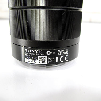 Sony SEL1855 E 18-55mm f/3.5-5.6 OSS Zoom Lens Black E-Mount