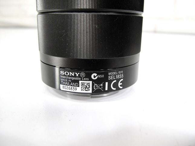 Sony SEL1855 E 18-55mm f/3.5-5.6 OSS Zoom Lens Black E-Mount
