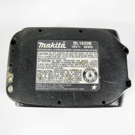 Makita BL1820B 18V LXT Lithium-Ion Compact 2.0Ah Power Tool Battery