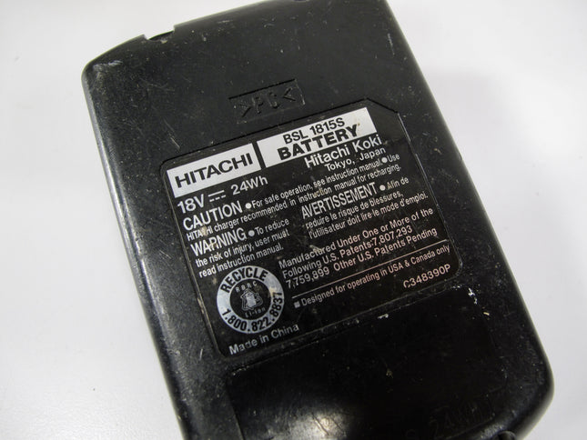 Genuine Metabo HPT Hitachi BSL-1815S 18V Replacement Battery Lithium-Ion Li-Ion