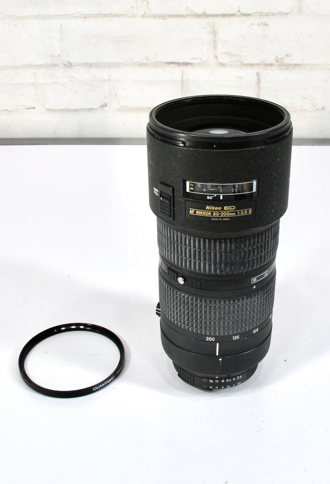 Nikon AF 80-200mm f/2.8 D ED F Mount Camera Zoom Lens