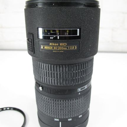 Nikon AF 80-200mm f/2.8 D ED F Mount Camera Zoom Lens