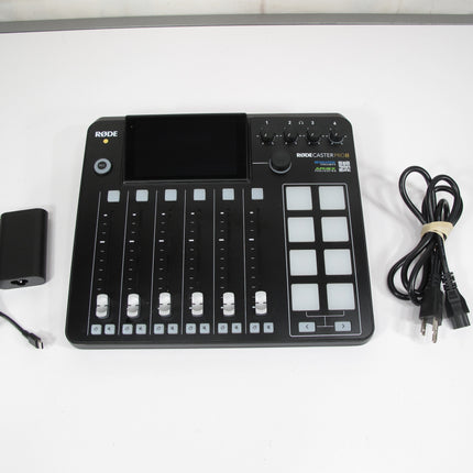 Rode RODECaster Pro II 8 Channel Integrated Podcast Streaming Production Studio