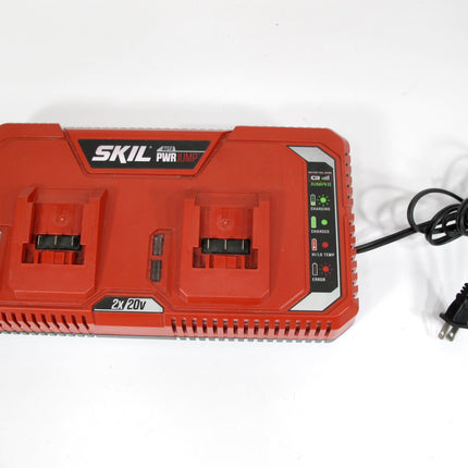 Skil QC5359B-02 20V PWR CORE 20 Dual Port Auto PWR JUMP Power Tool Battery Charger