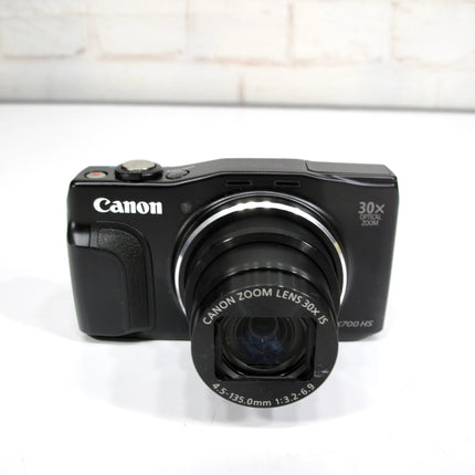 Canon PowerShot SX700 HS 16.1MP 30x Black Compact Digital Camera