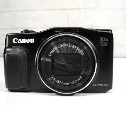 Canon PowerShot SX700 HS 16.1MP 30x Black Compact Digital Camera