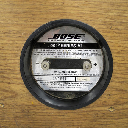 Bose 901 Series VI Classic Direct Reflecting 450 Watt Stereo Speakers