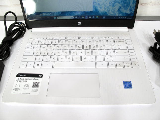 HP 14-dw0052dx 64GB 4GB Intel Celeron N4120 1.10GHz  Windows Laptop Computer