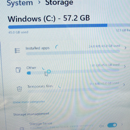 HP 14-dw0052dx 64GB 4GB Intel Celeron N4120 1.10GHz  Windows Laptop Computer
