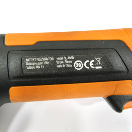 Vevor SL-1930 Pro Press Tool Pipe Crimping Kit Press Tool Battery Kit 1/2" 3/4" 1" Jaw
