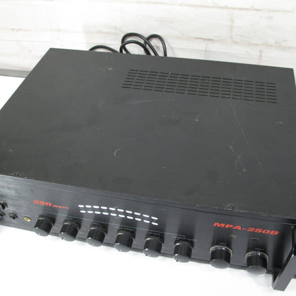 Radio Shack MPA-250B 4 Mic Aux Phono 250 Watt PA Powered Mixer Amplifier