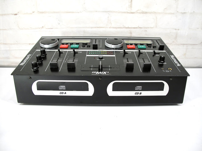 Numark CDMix 1 Professional Dual CD Deck & Mixer Console System