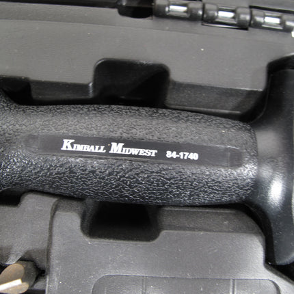 Kimball Midwest 84-1740 10 Piece 1/2" Drive Hand Impact Screwsdriver Driver Set