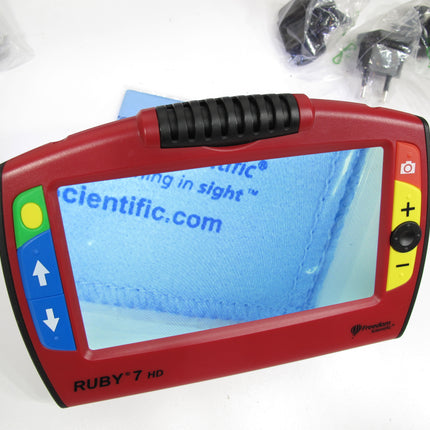 Freedom Scientific Ruby 7 HD Video Magnifier Low Vision Portable Viewer