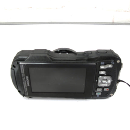 Ricoh WG-80 Orange Waterproof Digital Camera Shockproof Freezeproof Crushproof