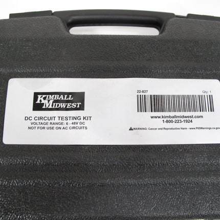 Kimball Midwest 22-827 DC Circuit Check 2 Polarity & Continuity Tester