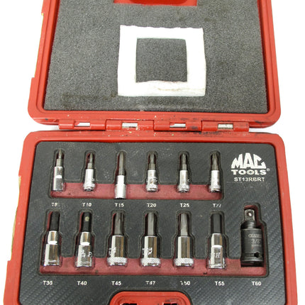 MAC Tools ST13RBRT 13 Peace Advanced Torx Socket Set. 1/4, 3/8 & 1/2 Drive