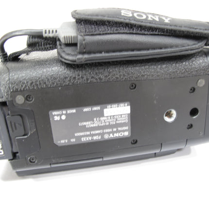 Sony FDR-AX33 Handycam 4K Flash Memory HD Video Recording Camcorder Camera