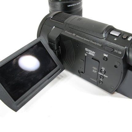 Sony FDR-AX33 Handycam 4K Flash Memory HD Video Recording Camcorder Camera