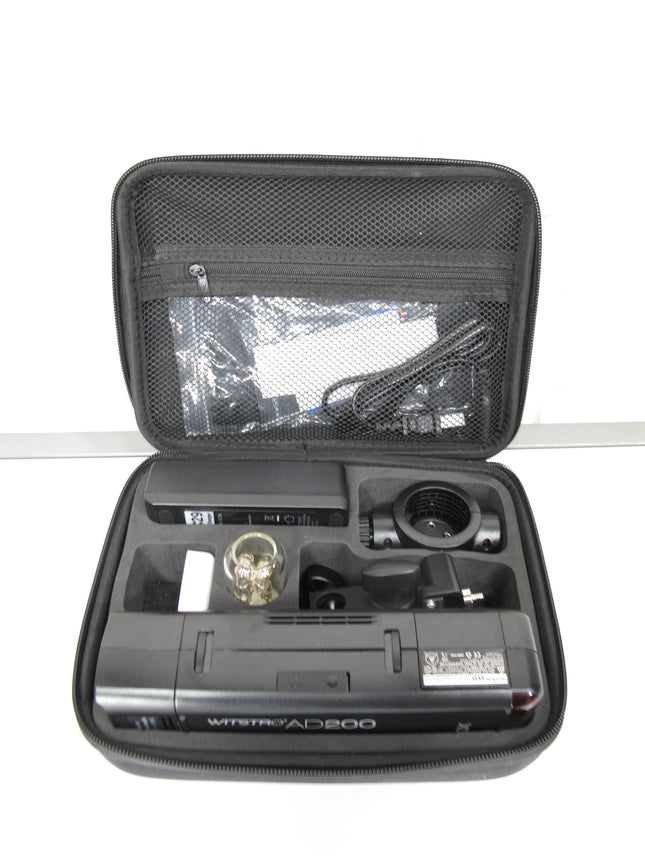 Godox AD200 2.4 TTL Pocket Flash Light Speedlite Double Head With Carry Case US
