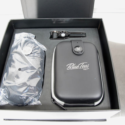 Blue Tees Golf Player Pack Go BU-B-PPGB-BK 2024 Golf Rangefinder Bundle w/ S3 Max Rangefinder