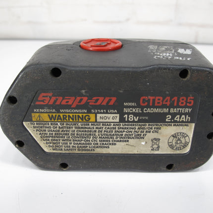 Snap On CTB4185 18v Nickel Cadmium Battery 2.4Ah Working