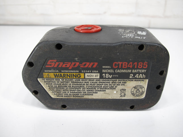 Snap On CTB4185 18v Nickel Cadmium Battery 2.4Ah Working