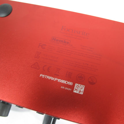 Focusrite Scarlett 2i2 3rd Gen. 2-Channel USB C Audio Recording Interface