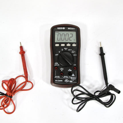 MATCO MD251 Tools Digital Multimeter Tester w/ Leads