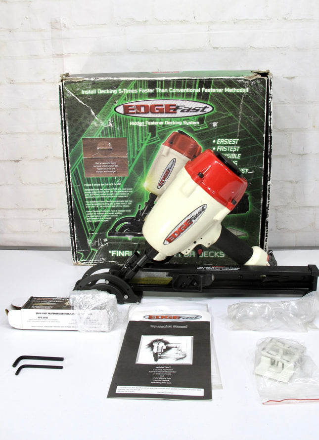 HIDfast EdgeFast Hidden Fastener Adjustable Decking Nailer Nail Gun