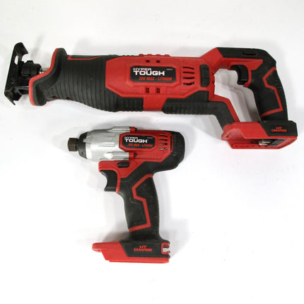 Hyper Tough AQ80023G 20V Reciprocating Saw & AQ76012G Li-Ion Cordless Impact Driver