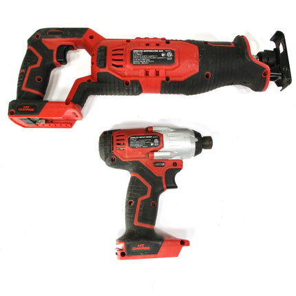 Hyper Tough AQ80023G 20V Reciprocating Saw & AQ76012G Li-Ion Cordless Impact Driver