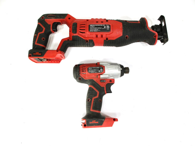 Hyper Tough AQ80023G 20V Reciprocating Saw & AQ76012G Li-Ion Cordless Impact Driver