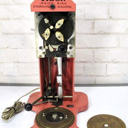 Vigor EN-835 Professional Manual Inside Ring Engraving Machine