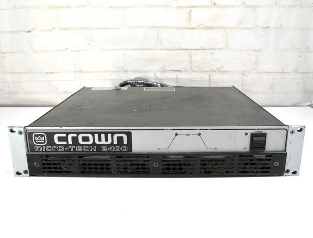 Crown Macro-Tech 2400 2-Channel 1000 Watt per Channel Power Amplifier