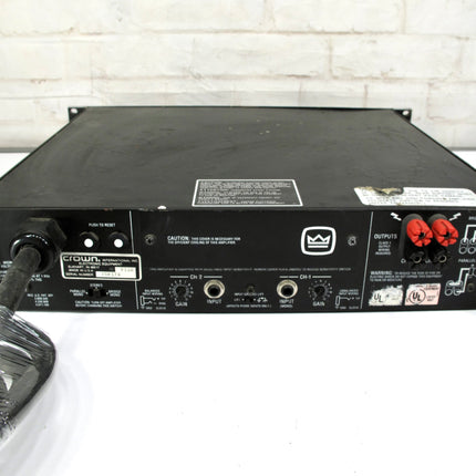 Crown Macro-Tech 2400 2-Channel 1000 Watt per Channel Power Amplifier