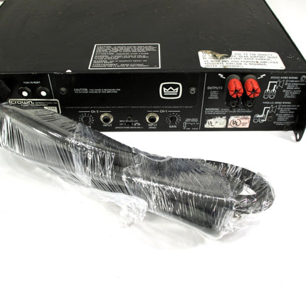 Crown Macro-Tech 2400 2-Channel 1000 Watt per Channel Power Amplifier