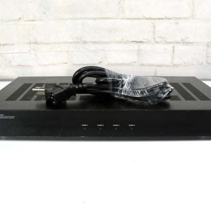NuVo Simplese NV-A4D Whole Home Audio System 4 Zone Audio Distribution System