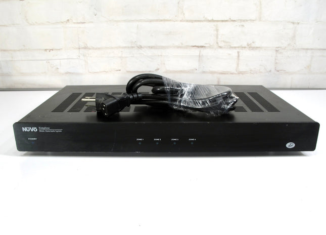 NuVo Simplese NV-A4D Whole Home Audio System 4 Zone Audio Distribution System