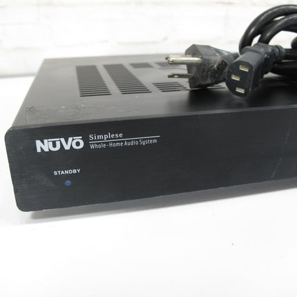 NuVo Simplese NV-A4D Whole Home Audio System 4 Zone Audio Distribution System