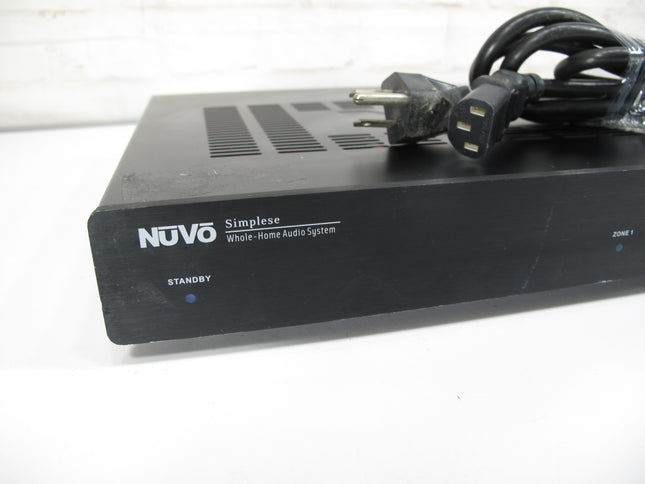 NuVo Simplese NV-A4D Whole Home Audio System 4 Zone Audio Distribution System