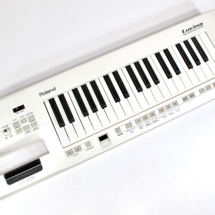 Roland Lucina AX-09 Keytar Synthesizer White 37-Key Keyboard Synth