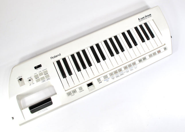 Roland Lucina AX-09 Keytar Synthesizer White 37-Key Keyboard Synth