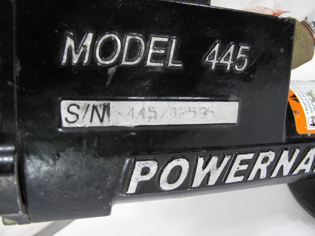 Powernailer 445 Mallet Actuated Pneumatic Hardwood Flooring Nailer