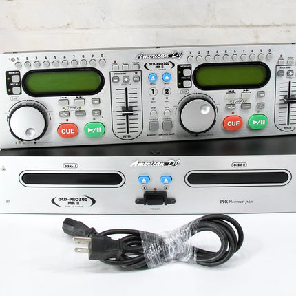 American Audio DCD-PRO300 MKII Professional DJ Dual CD Player