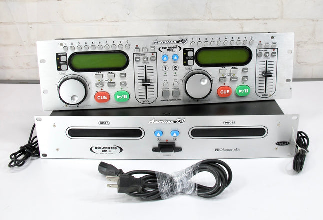 American Audio DCD-PRO300 MKII Professional DJ Dual CD Player