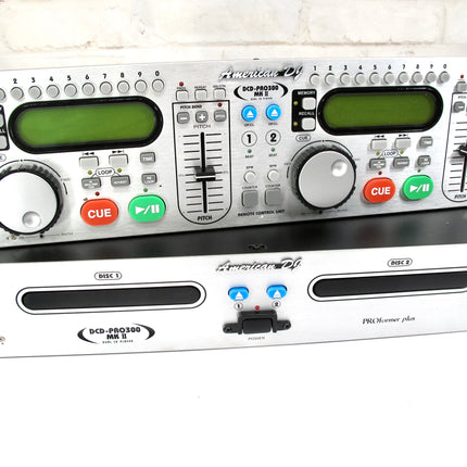 American Audio DCD-PRO300 MKII Professional DJ Dual CD Player