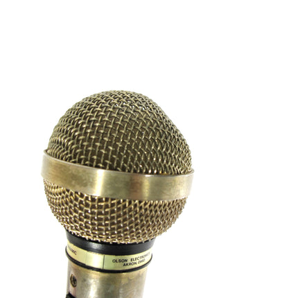 Olson MK-062 & MM327 Vintage Dynamic Cardioid Microphone Set