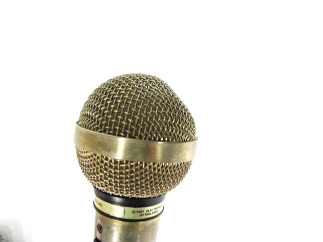 Olson MK-062 & MM327 Vintage Dynamic Cardioid Microphone Set
