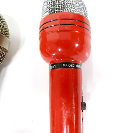 Olson MK-062 & MM327 Vintage Dynamic Cardioid Microphone Set